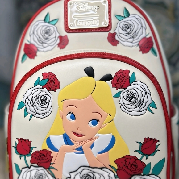 Loungefly Handbags - Disney Loungefly Alice in Wonderland Backpack